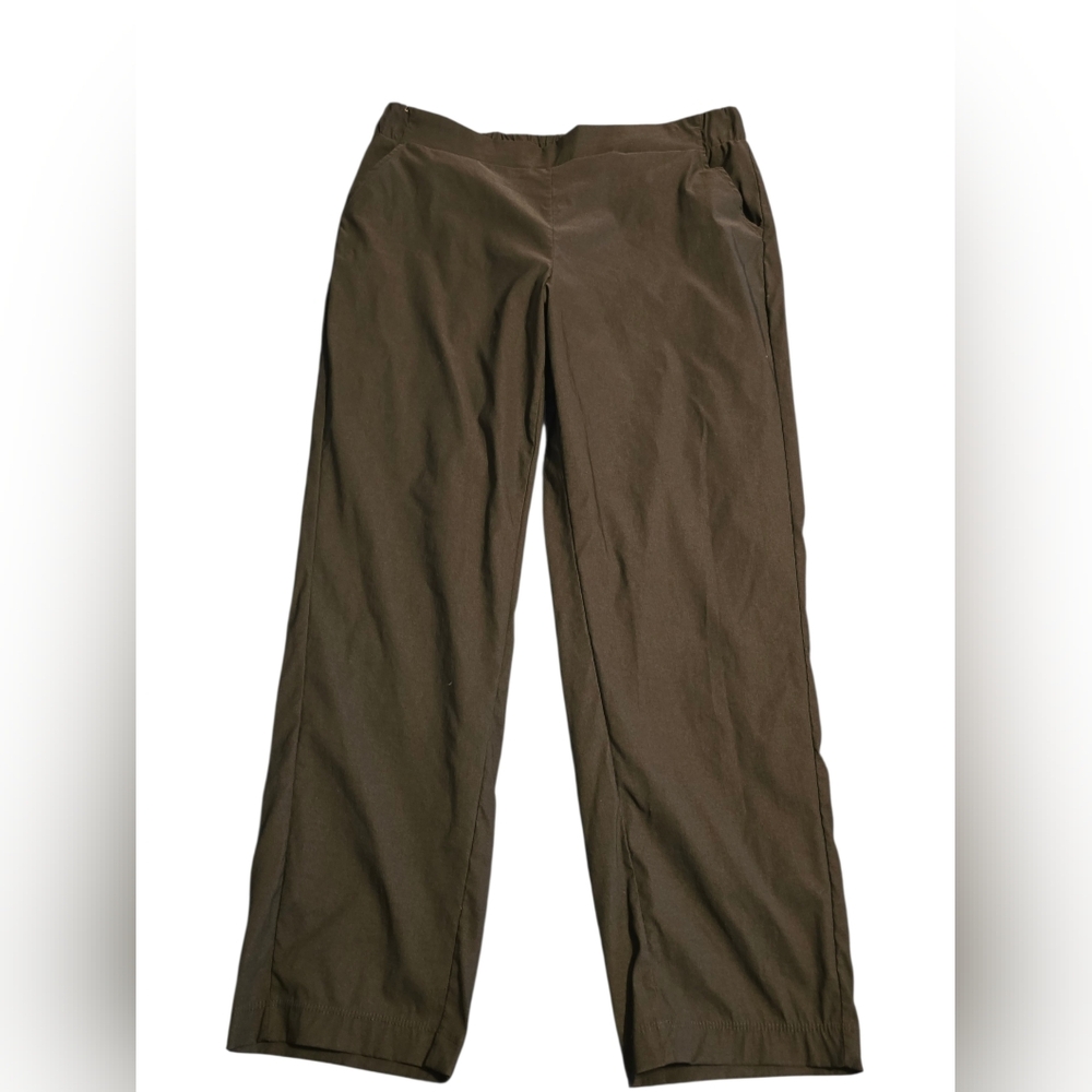 Modern Ambition Black Lightweight Pull-On Elastic Waist Pants With Pockets Sz XL